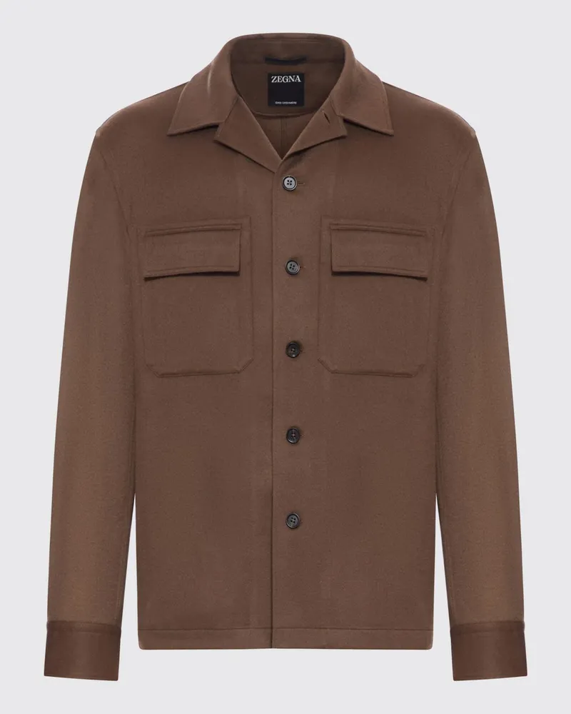 Ermenegildo Zegna Hemd herren Braun