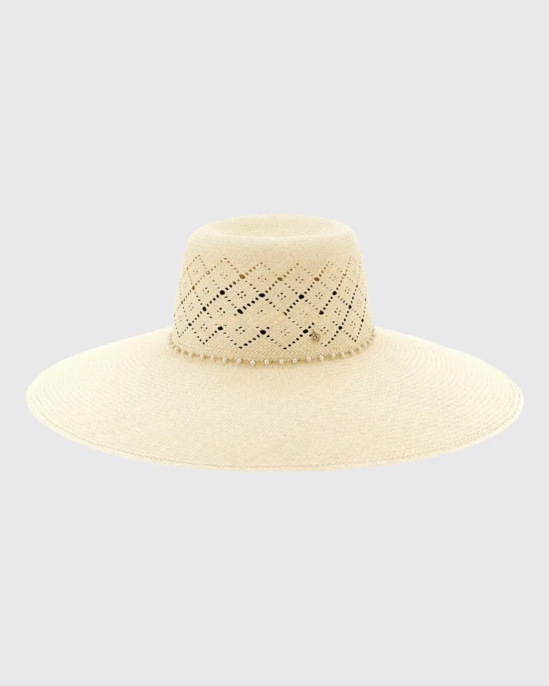 Maison Michel Hut damen Beige