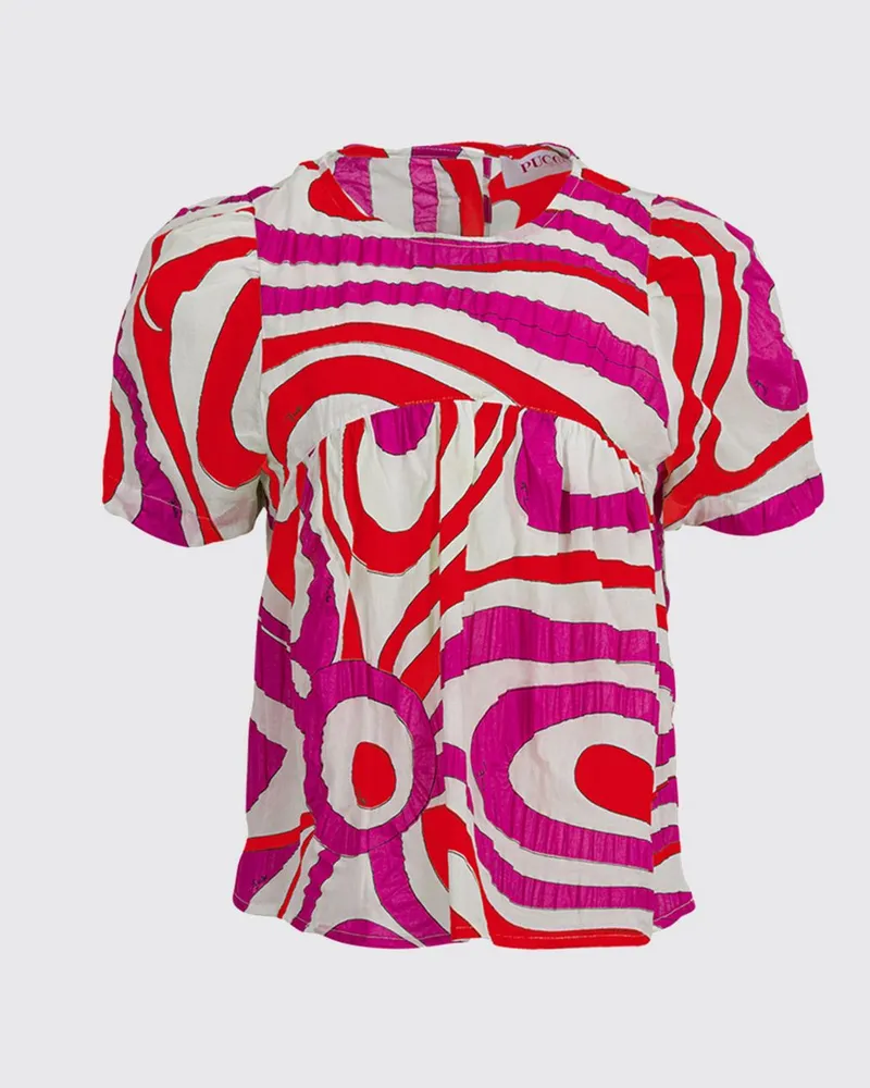 Emilio Pucci Pullover kinder Weiß