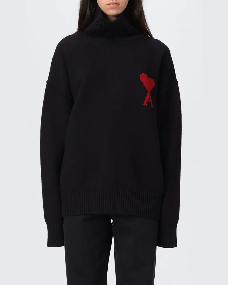 AMI Paris Pullover damen Schwarz