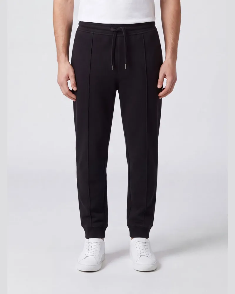Brunello Cucinelli Slim-Fit-Jogginghose aus Baumwollmischung mit Kordelzug Schwarz
