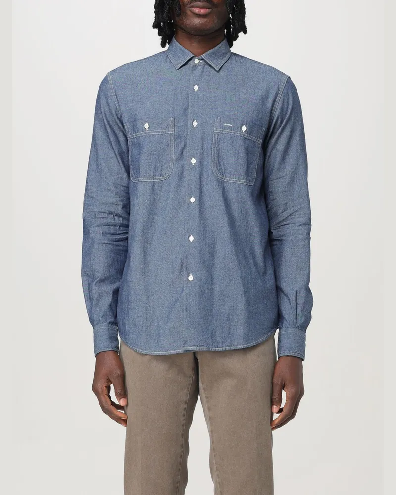ASPESI Hemd herren Blau
