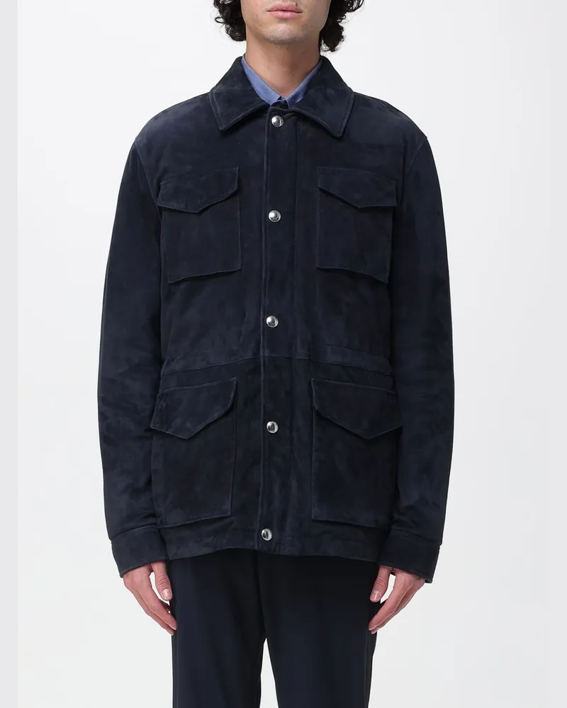 Eleventy Jacke herren Blau