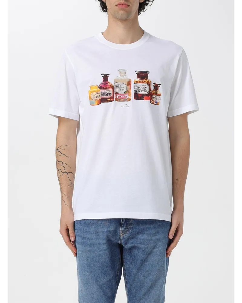 Paul Smith T-shirt herren Weiß