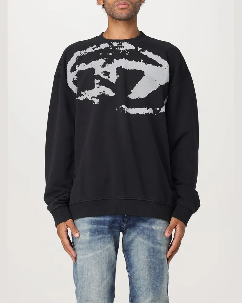 Diesel Sweatshirt herren Schwarz