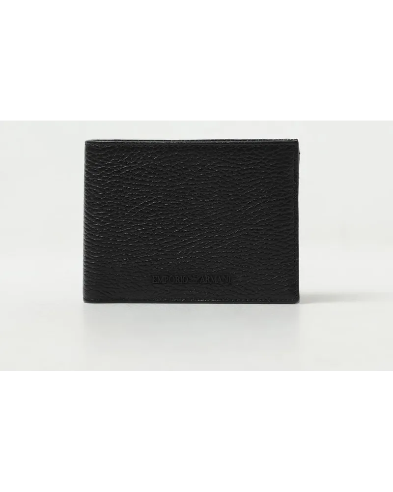 Emporio Armani Portmonnaie herren Schwarz