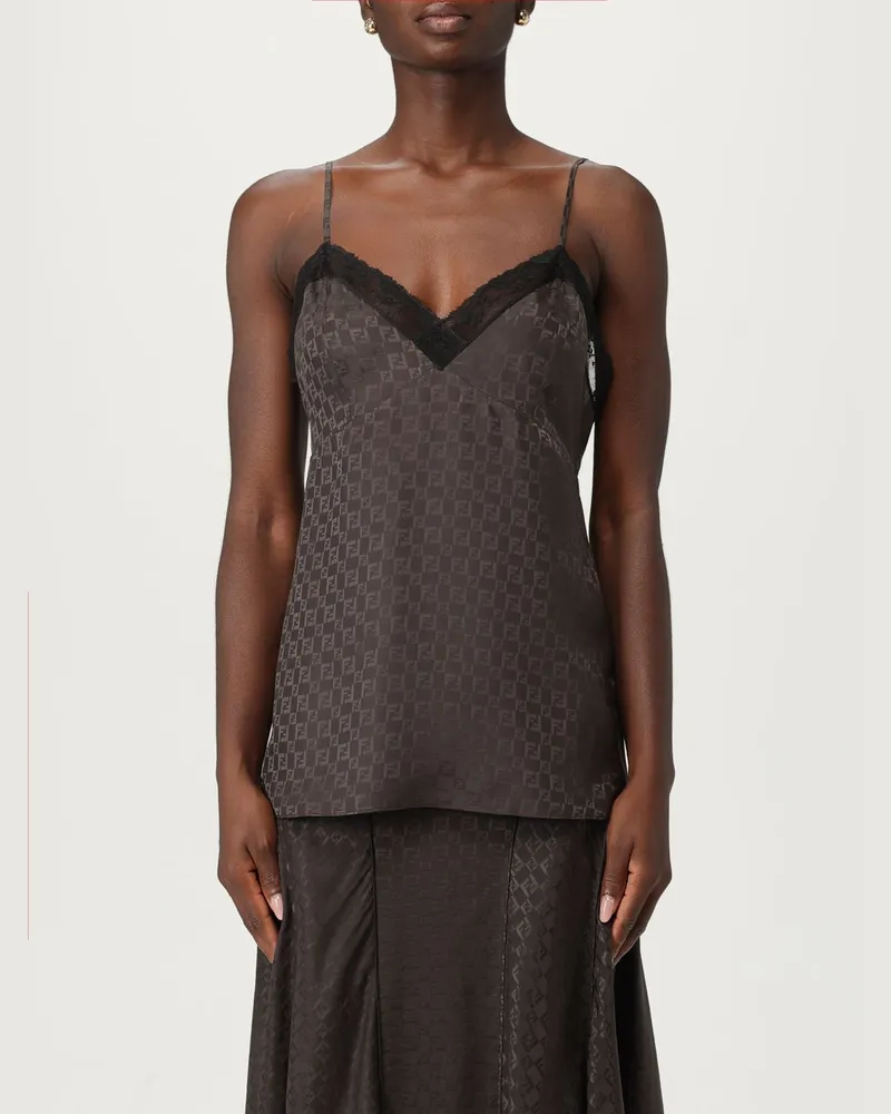 Fendi Top damen Braun