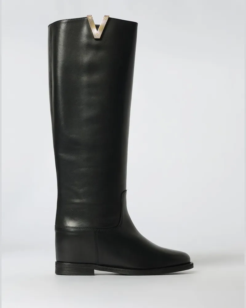 Via Roma 15 Schuhe damen Schwarz