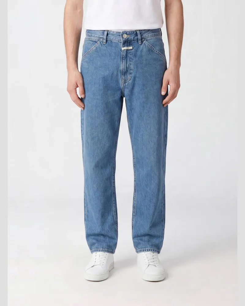 Closed Wide-Leg Jeans Shoreham aus recyceltem Baumwolldenim Blau
