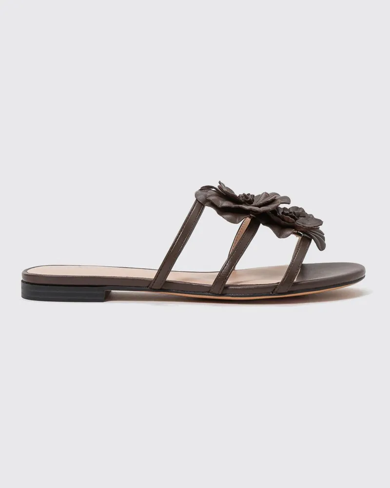 Twin-Set Sandalen mit absatz damen Kaffee