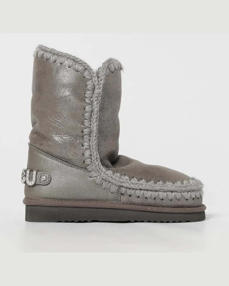 Mou Flache stiefeletten damen Grau