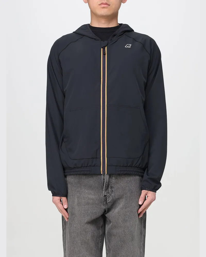 K-Way Mantel herren Schwarz