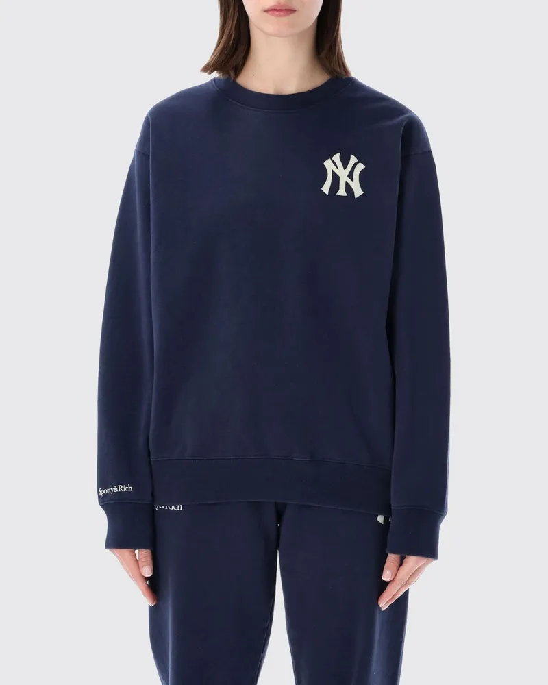 SPORTY & RICH Sweatshirt damen Sporty & Rich Blau