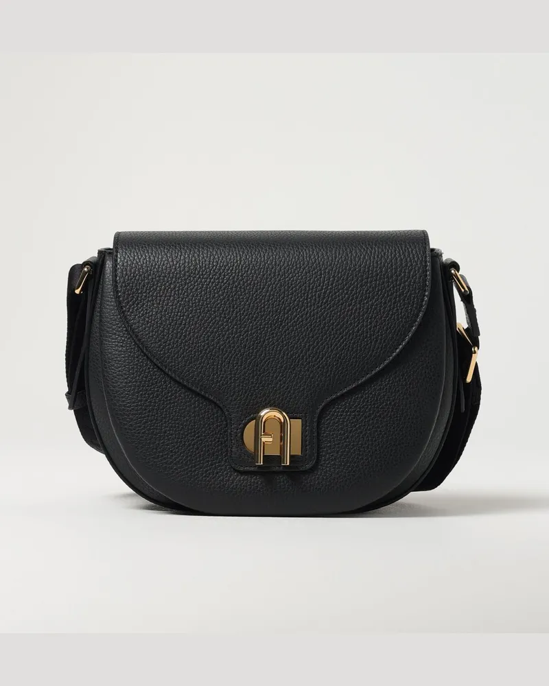 Furla Schultertasche damen Schwarz
