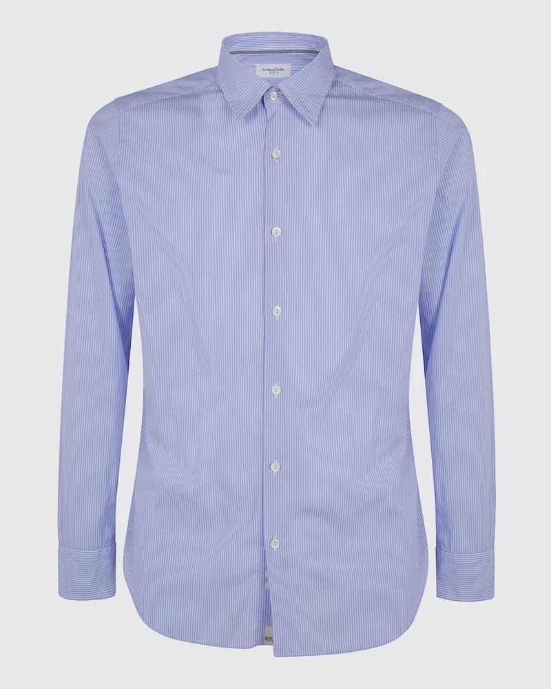 Tintoria Mattei Hemd herren Hellblau