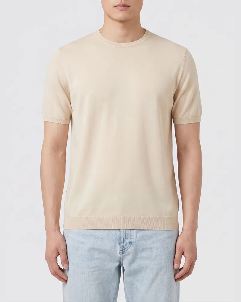 Roberto Collina T-shirt herren Beige