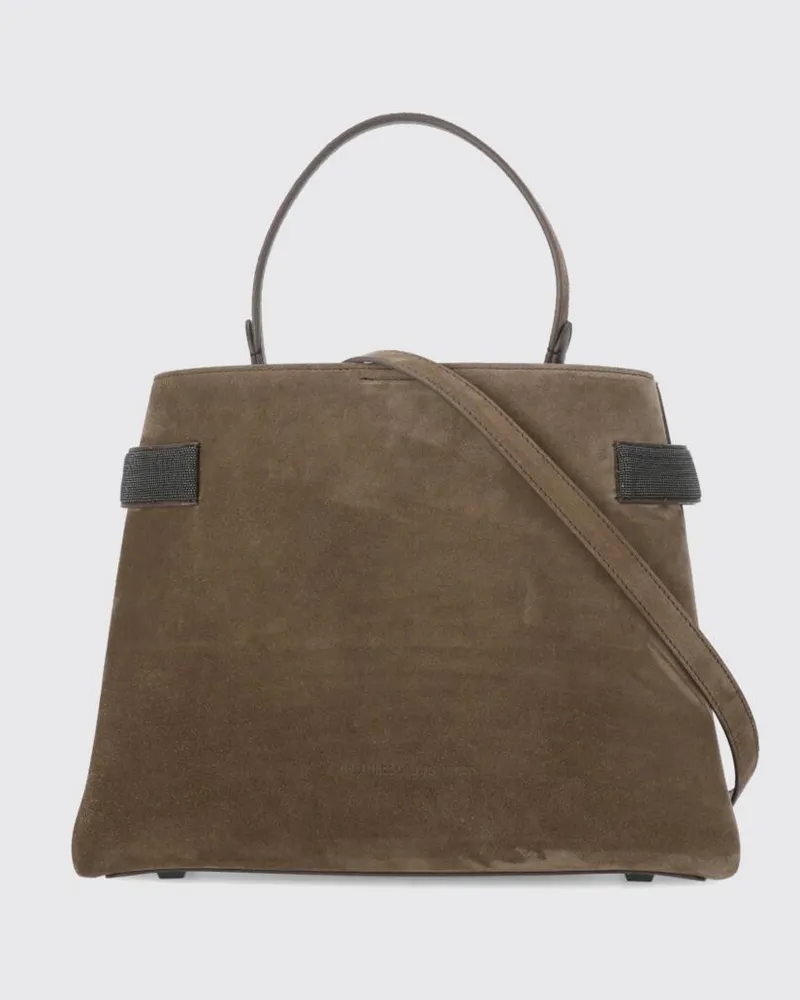 Brunello Cucinelli Schultertasche damen Braun