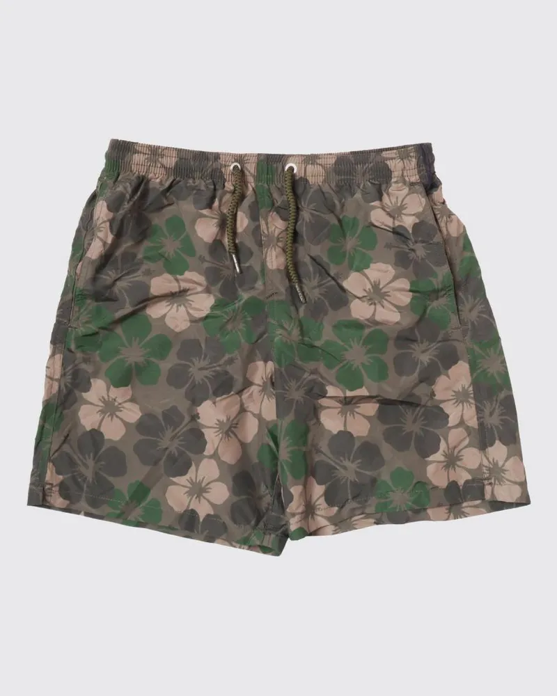 MC2 Saint Barth Bedruckte Polyester-Badehose Fa07