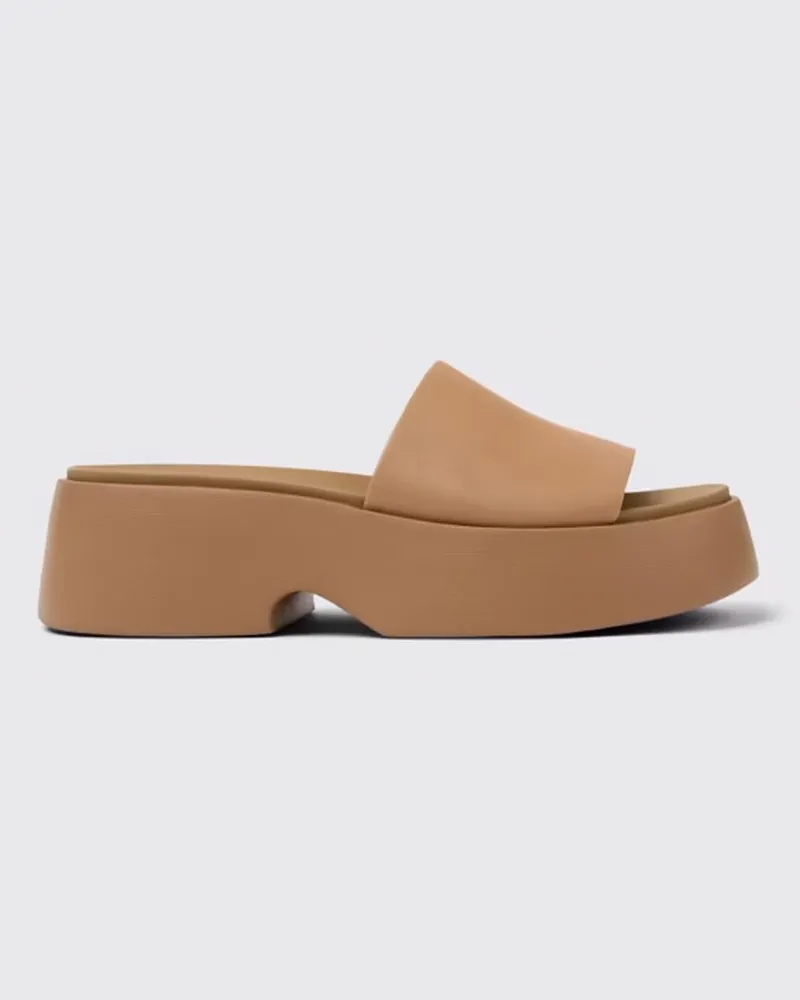 Camper Flache sandalen damen Nude