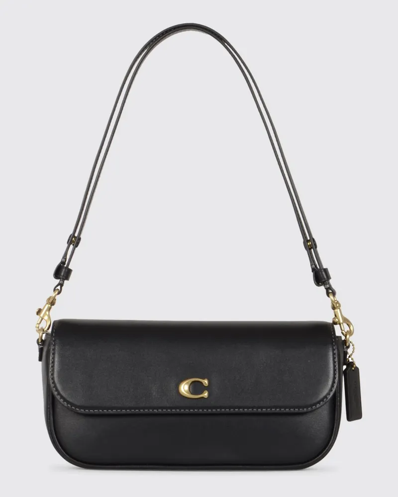Coach Schultertasche damen Schwarz