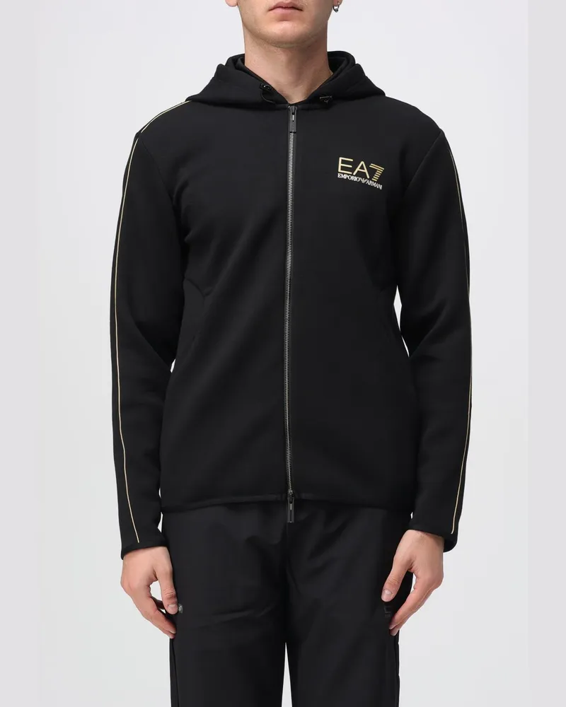 EA7 Sweatshirt herren Schwarz