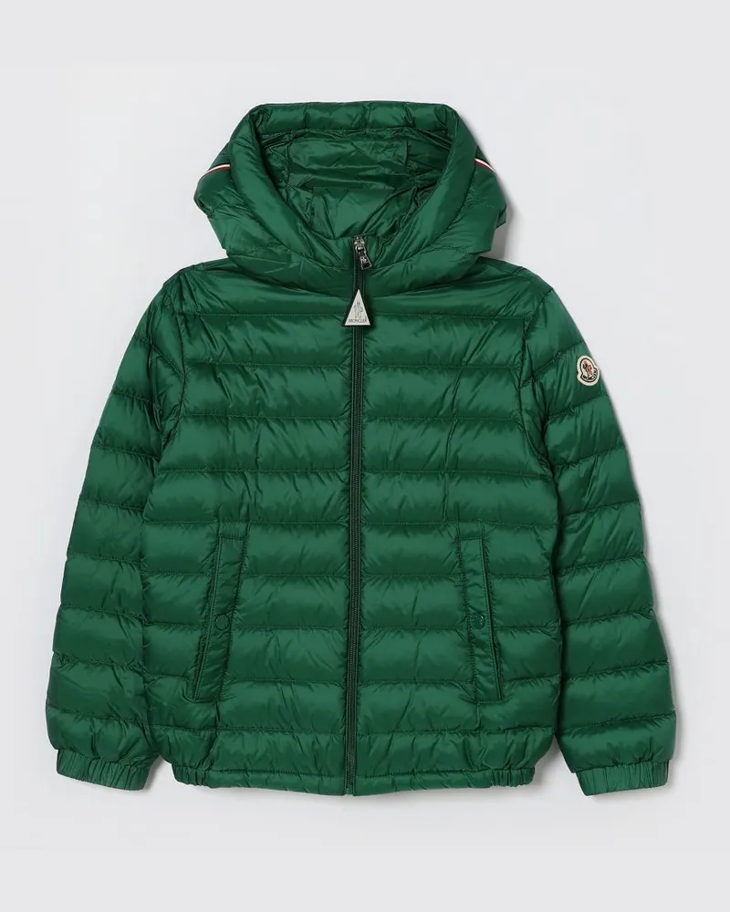 Moncler Dilar Kapuzen-Daunenjacke aus Nylon Grün