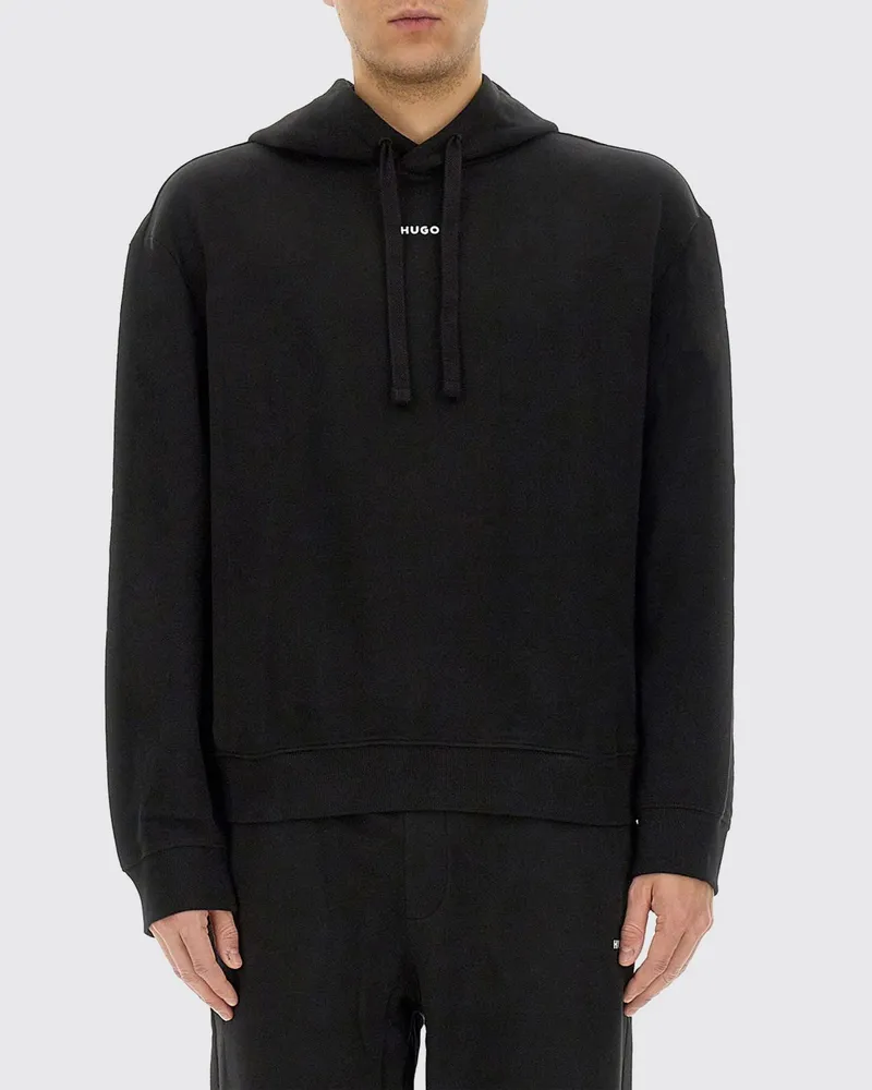HUGO BOSS Sweatshirt herren Schwarz