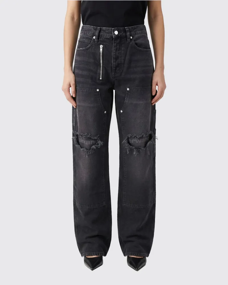 Alexander Wang Jeans damen Schwarz