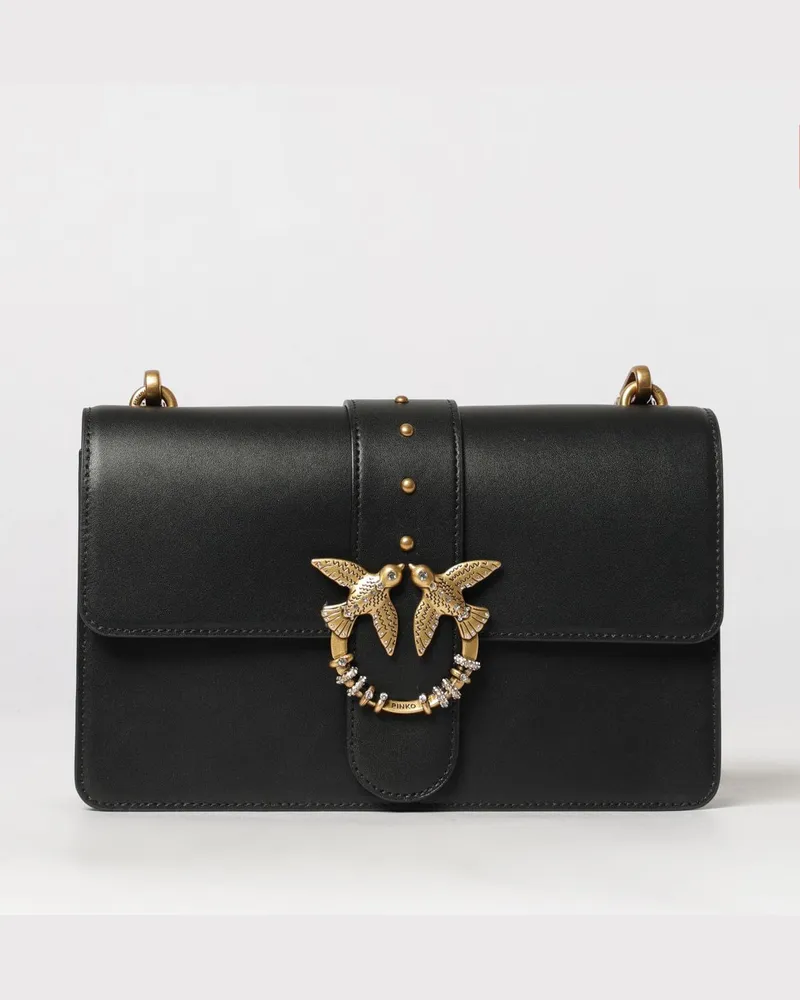 Pinko Umhängetasche damen Schwarz