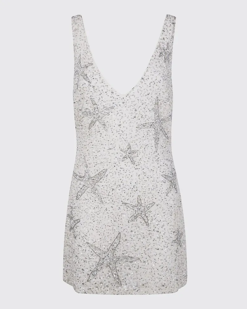 RIXO Kleid damen Weiß