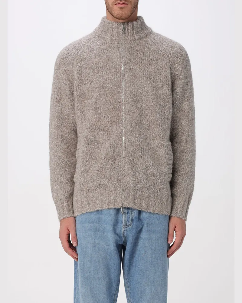 Brunello Cucinelli Strickjacke herren Grau