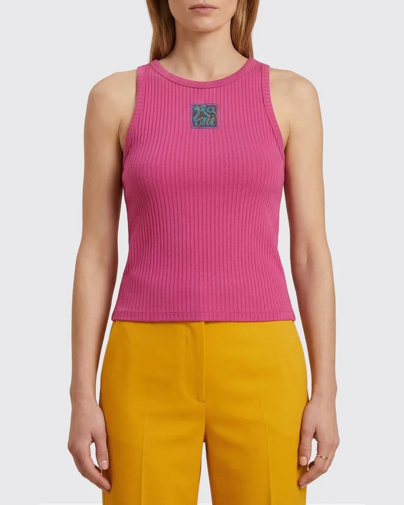 Marni T-shirt damen Fuchsia