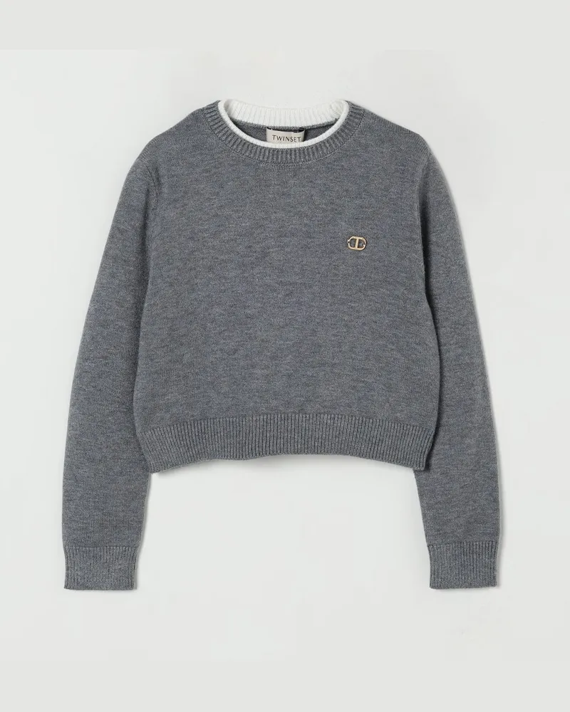 Twin-Set Pullover kinder Grau
