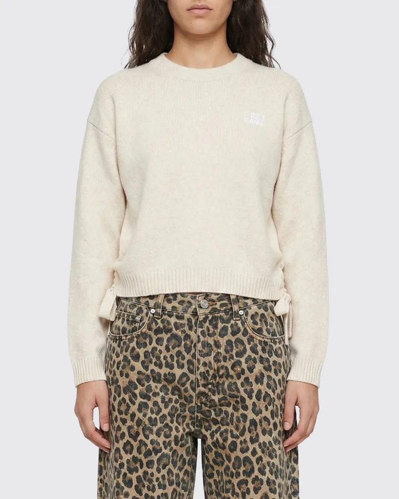 Ganni Pullover damen Beige