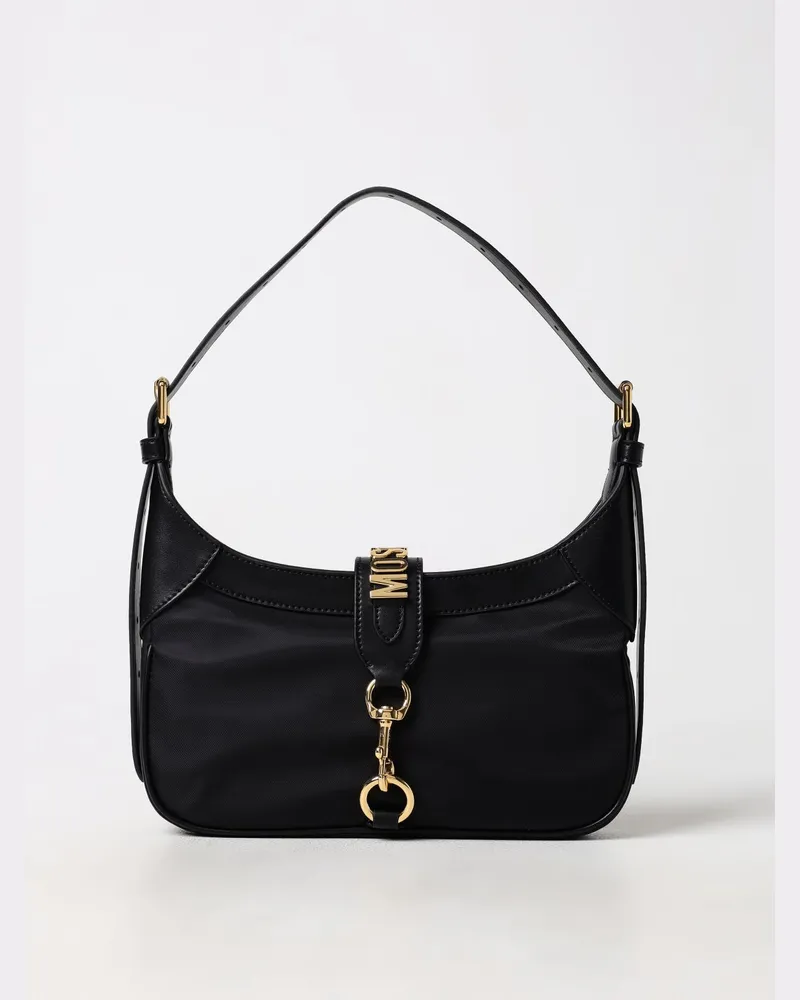 Moschino Schultertasche Schwarz