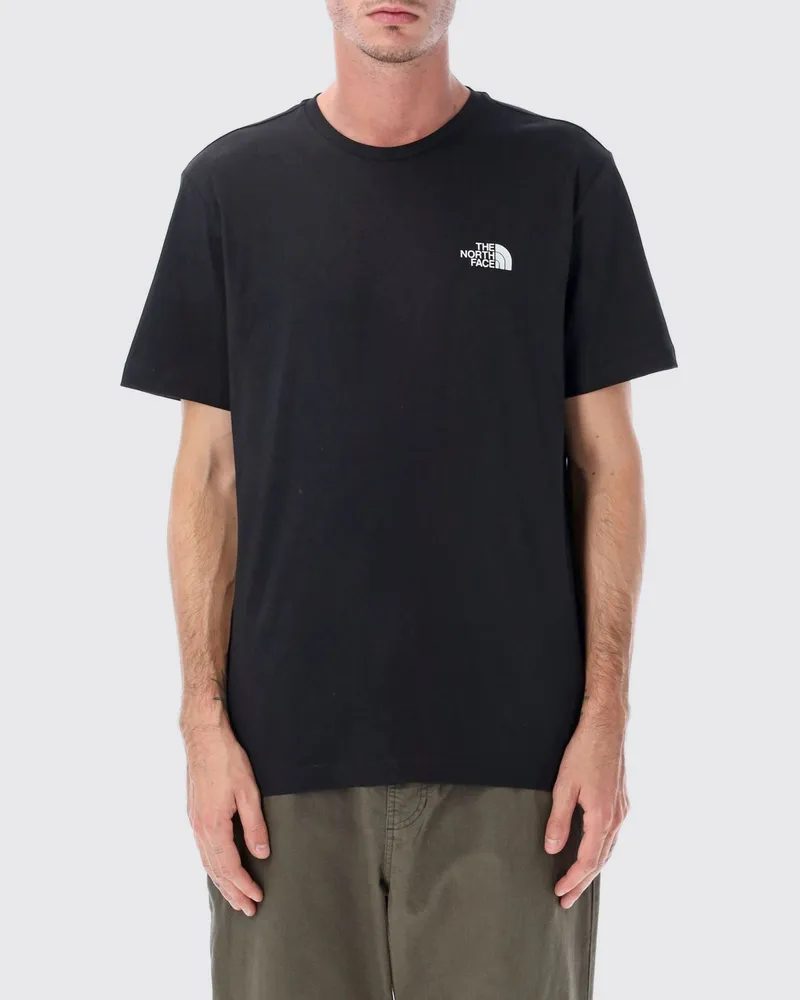 The North Face T-shirt herren Schwarz