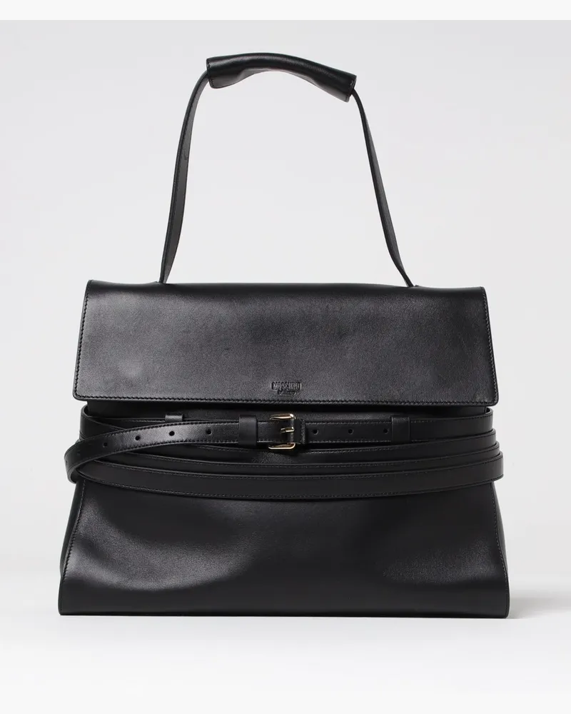 Moschino Schultertasche damen Schwarz