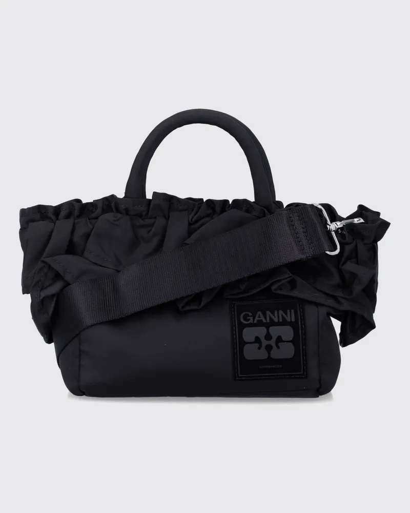 Ganni Handtasche damen Schwarz