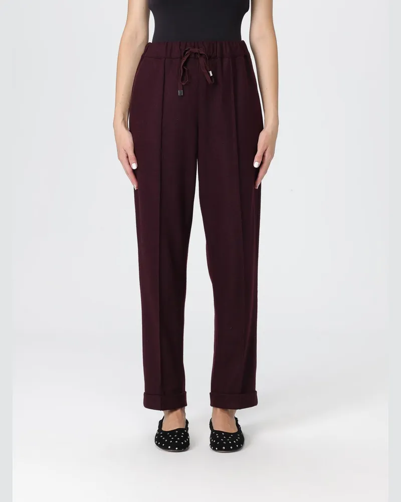 Liviana Conti Hose damen Weinrot