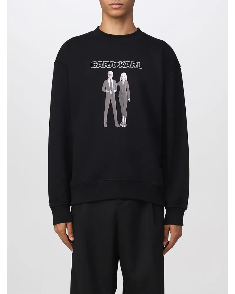 Karl Lagerfeld Sweatshirt herren Schwarz