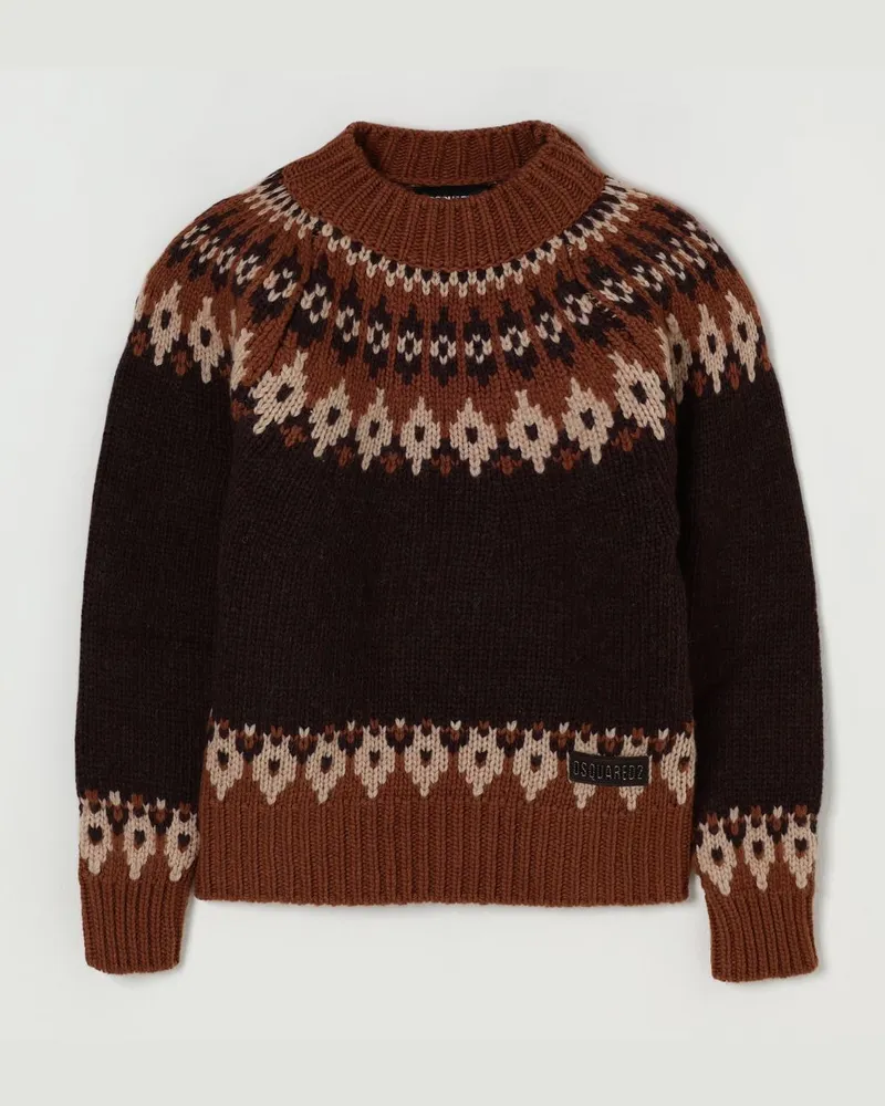 Dsquared2 Pullover kinder Kaffee