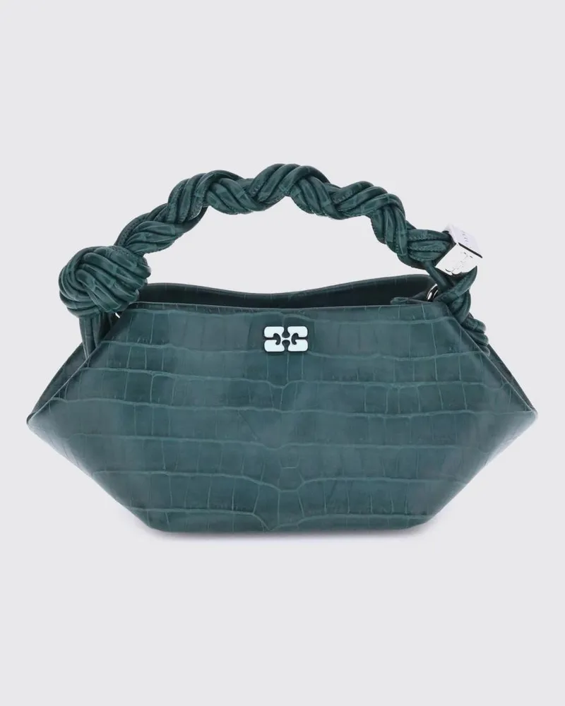 Ganni Schultertasche damen Grün