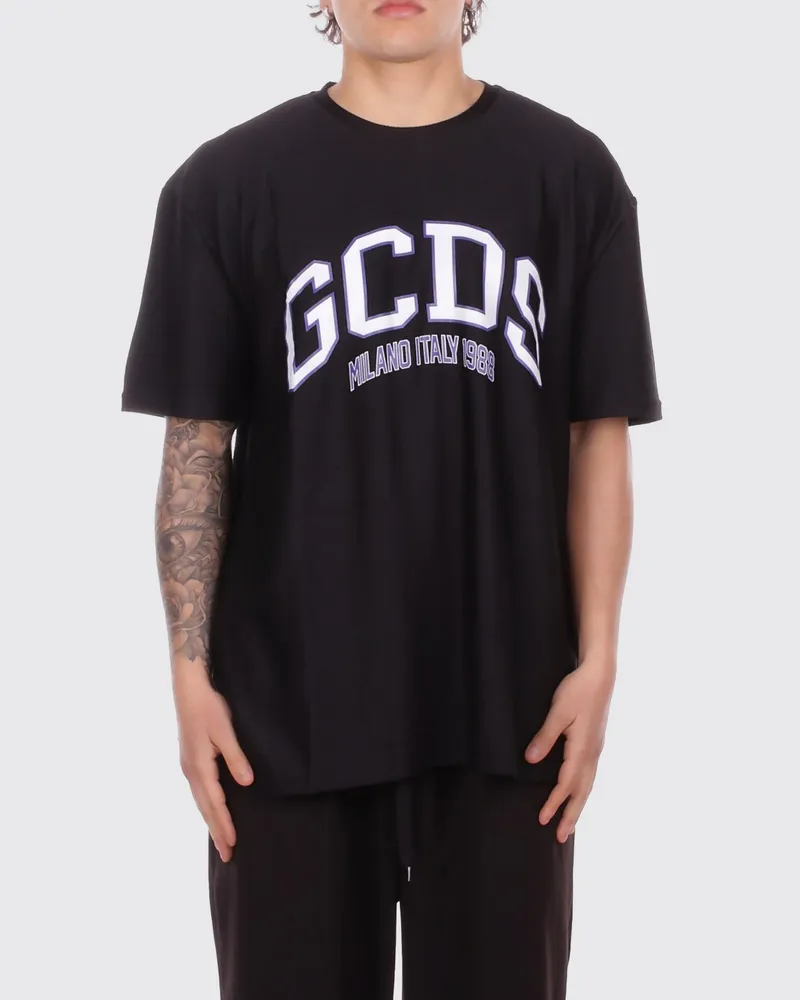 GCDS T-shirt herren Schwarz