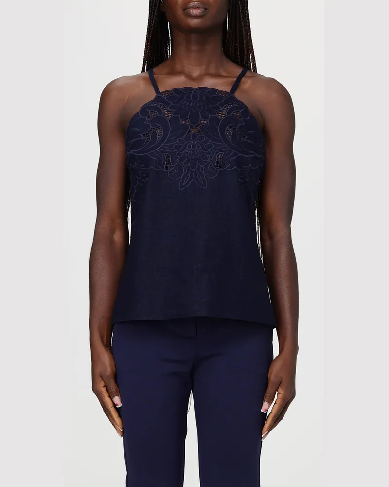 Twin-Set Top damen Blau