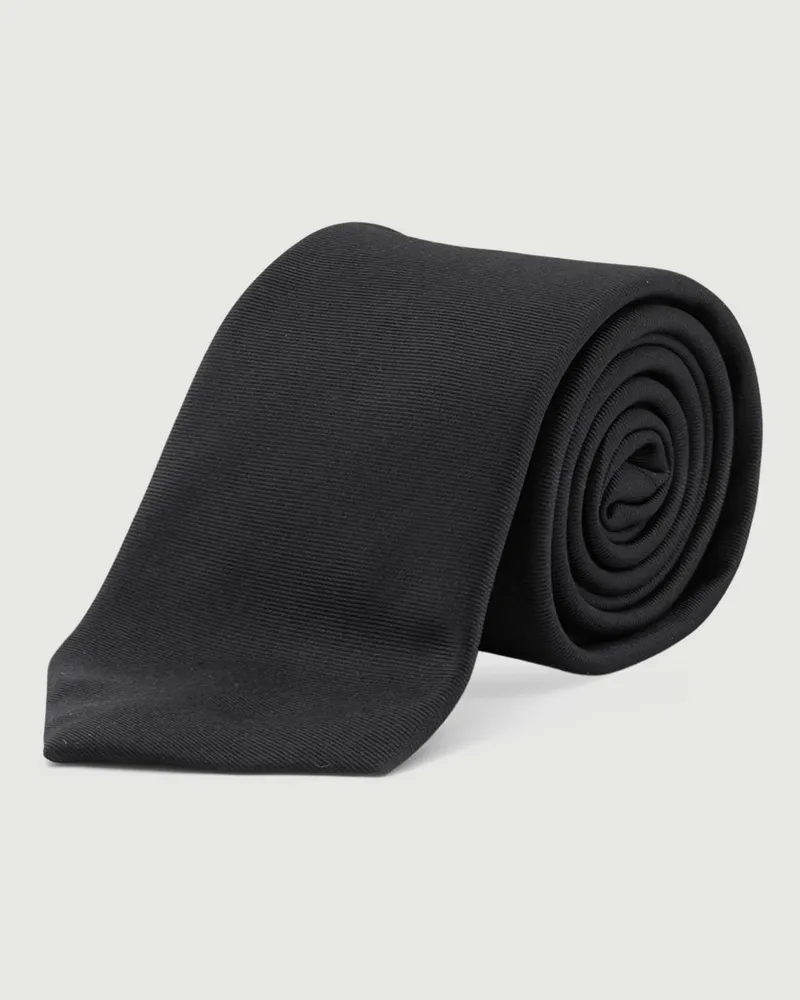 Giorgio Armani Krawatte herren Schwarz