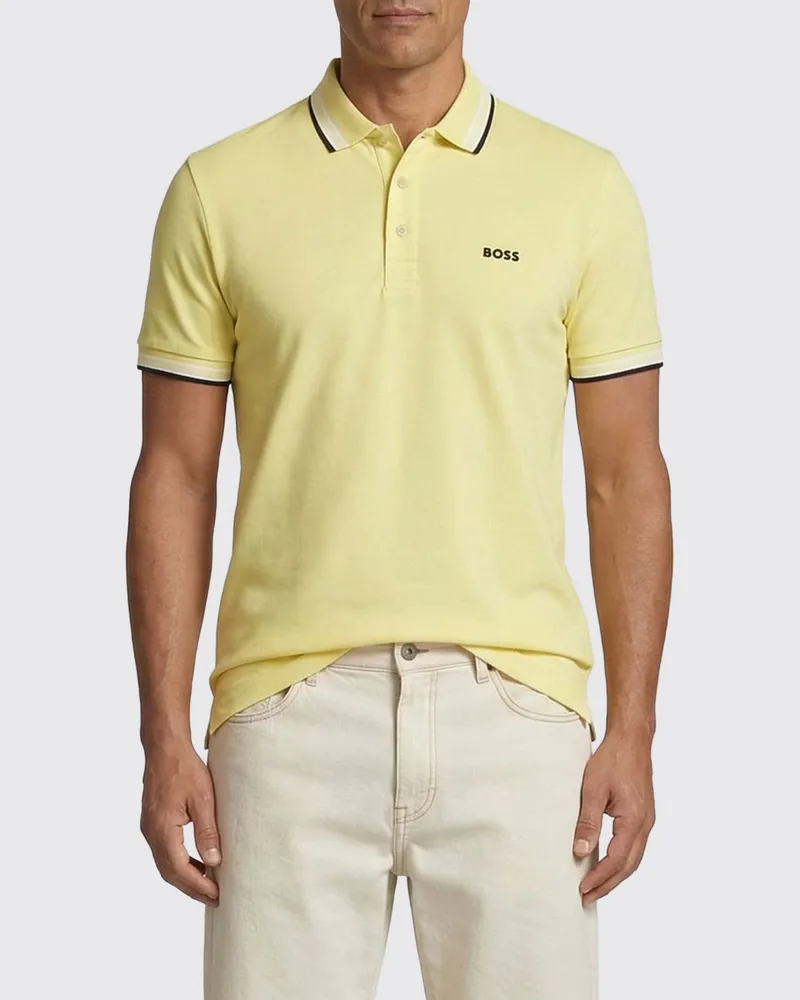 HUGO BOSS T-shirt herren Gelb
