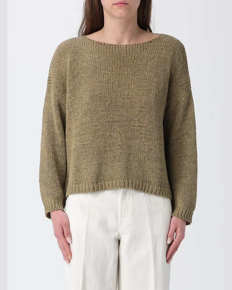 Roberto Collina Pullover damen Grün