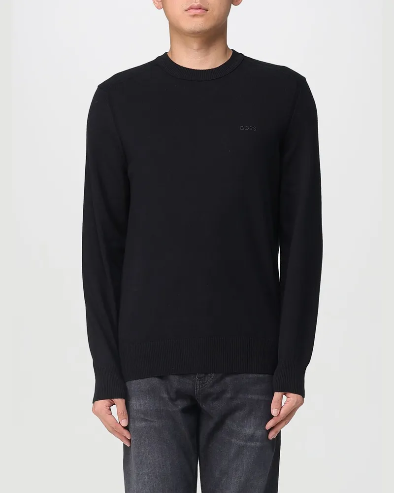 HUGO BOSS Pullover herren Schwarz