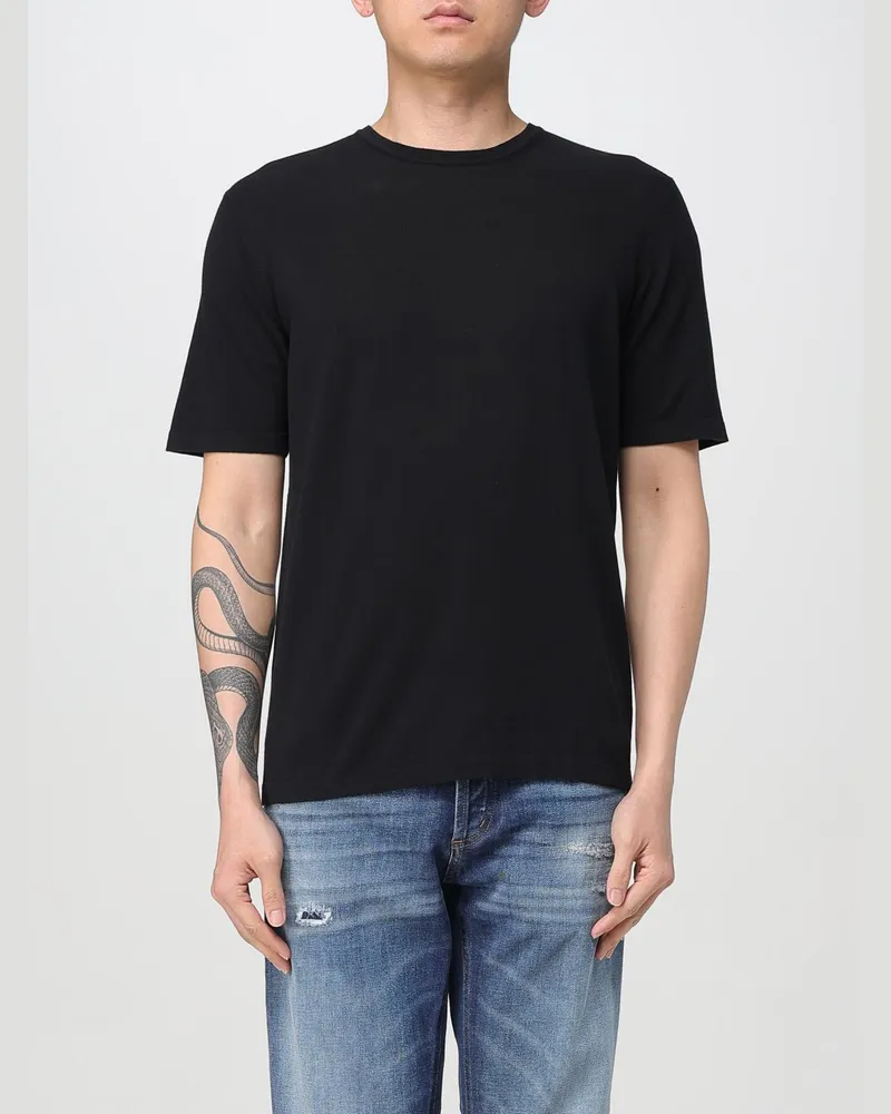 Roberto Collina T-shirt herren Schwarz