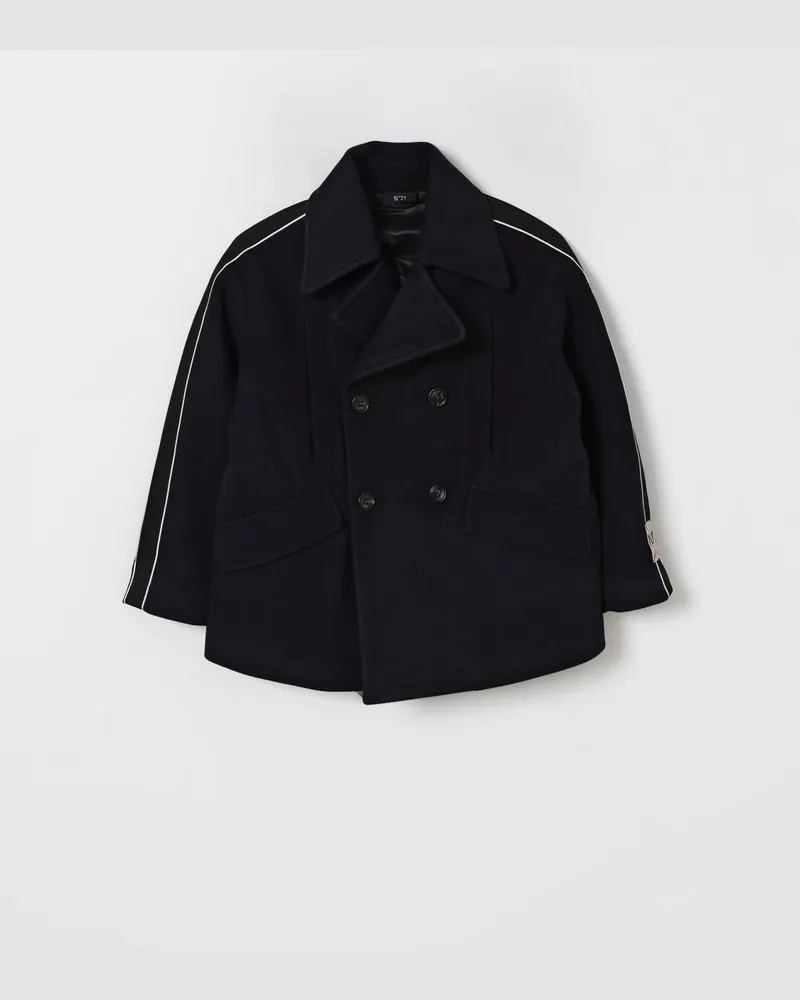 N° 21 Mantel kinder Schwarz